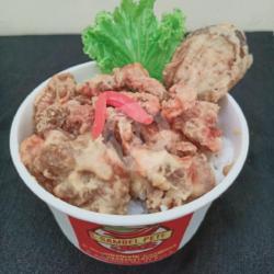 Rice Bowl Chicken Saos Salted Egg