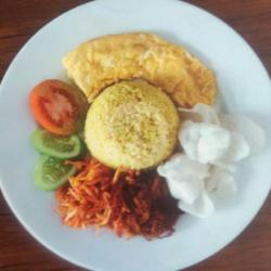 Nasi Kuning Telor Dadar