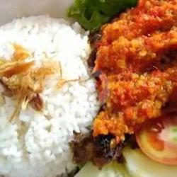 Nasi Ayam Bakar Balado