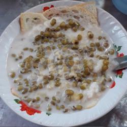 Bubur Kacang Ijo Campur Ketan Putih