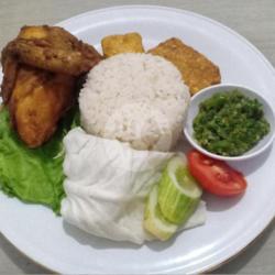 Paket Lengkap Ayam Sambel Ijo