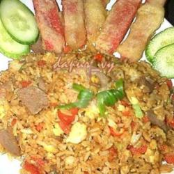 Nasi Goreng Otak-otak   Sosis
