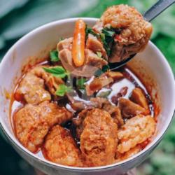 Batagor Kuah   Bakso Pedas