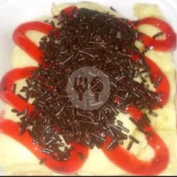 Pancong Coklat   Susu   Strawberry