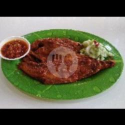 Ikan Bawal Laut Bakar