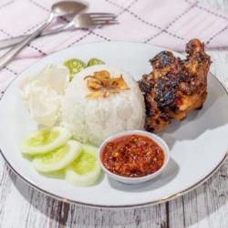 Nasi Ayam Bakar Pedas