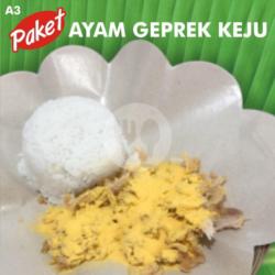 A3. Paket Ayam Geprek Keju