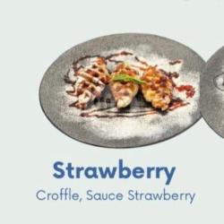 Croffle Strawberry