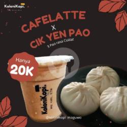 Cafelatte X Cik Yen Pao  Rasa Coklat Isi 3