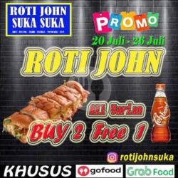 Promo Semua Varian Roti John