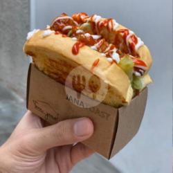 Roti Bakar Ayam Teriyaki