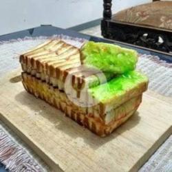 Roti Bakar Coklat Dan Selai Melon