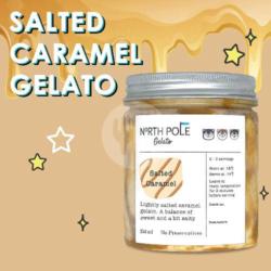 250ml Salted Caramel Gelato