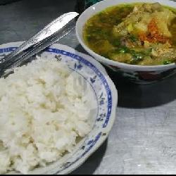 Nasi/lontong   Soto Kikil Sapi Spesial