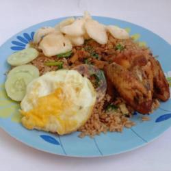 Nasgor Telor   Ayam Cincang   Ayam Goreng