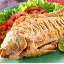 Ikan Kakap Putih Goreng