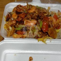 Nasi Goreng Edan Udang Bumbu Siram