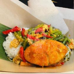 Nasi Ikan Tenggiri Asampedas