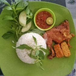 Ayam Selimut Telur   Nasi