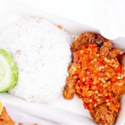 Nasi Ayam Geprek