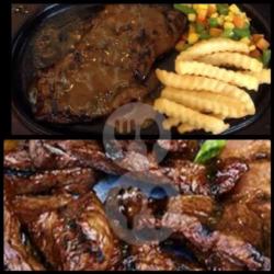 Sirloin Blackpepper Bbq Beef Strips