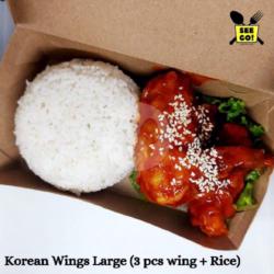 Korean Spicy Wings Large