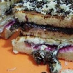 Roti Bakar Selai Blueberry Meses