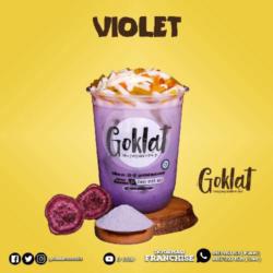 Violet Mix Jelly Cendol