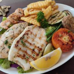 Mix Grilled (vegetable   Chicken   Seafood)