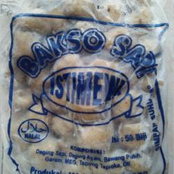 Bakso Daging Kombinasi Isi 50 Pcs(biru)