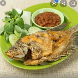 Ikan Nila Goreng Garing