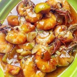 Udang Minni Saus Tiram