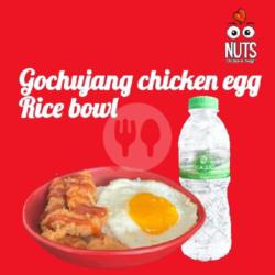 Chicken Egg Rice Bowl (free Air Mineral)