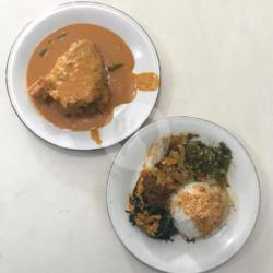 Nasi Rames   Kepala Ikan Kakap