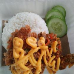 Firechiken Sambel Keju Nasi