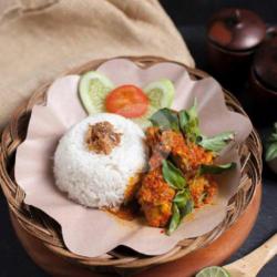 Nasi Ayam Bumbu Kemangi Pedas