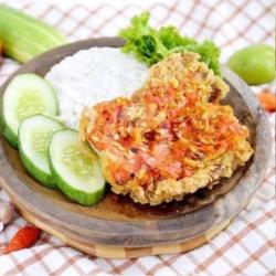 Ayam Geprek Sambel Pedas Manis