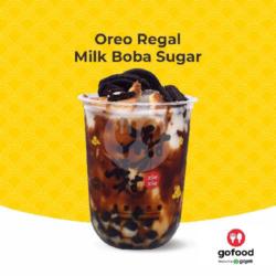 Oreo Regal Milk Boba Sugar
