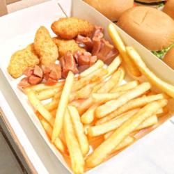 Snack Mix (kentang, Sosis, Nugget)
