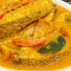 Nasi Ikan Kakap Gulai