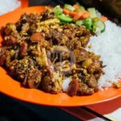 Nasi Gila Teri