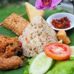 Nasi Tutug Oncom Asin Inul