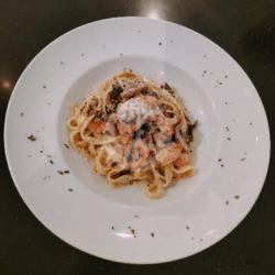 Mushroom Carbonara