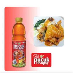 Berkat Pucuk Nasi Padang Gulai Ayam X Teh Pucuk Harum 350ml