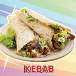 Kebab Sosis / Daging / Telur / Keju