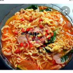 Mie Rebus Padeh Merecon Telur