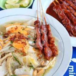 Sate Ayam Soto Ayam Krupuk