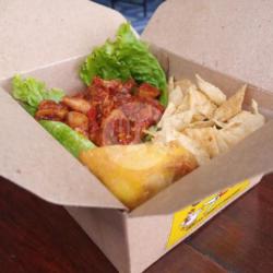 Rice Box Cumi Manis Pedas (free Es Teh Manis)