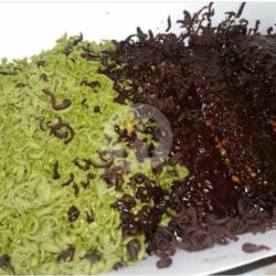 Pisang Krispy Toping Greentea Coklat