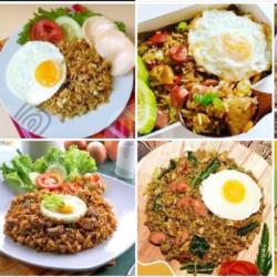 Nasi Goreng Spesial S2(telor,sosis,ayam Suwir,hati Amplah)